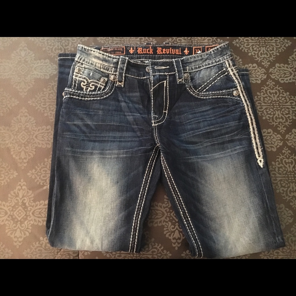 Men’s Rock Revival Jeans